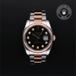 Rolex Certified Pre Owned Datejust 36 mm in Bicolour 116201 Bucherer London